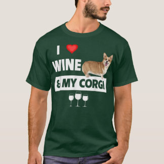 Camiseta Eu adoro vinho e minha mãe, Pai, Bebendo