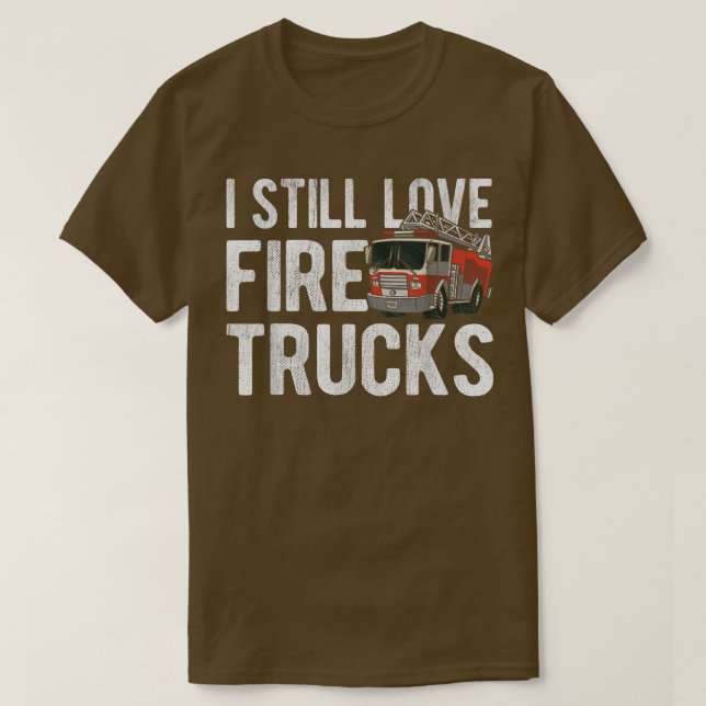 Camiseta Eu Ainda Adoro Bombeiros (Frente do Design)