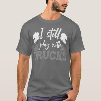 Camiseta Eu Ainda Brinco Com Motorista De Caminhão-Caminhon