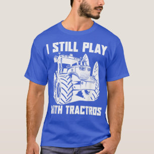 Camiseta Eu Ainda Brinco Com Tratores Criança Farmadora