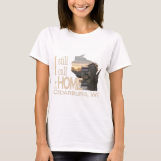 Camiseta Eu ainda chamo-o os WI Home de Cedarburg