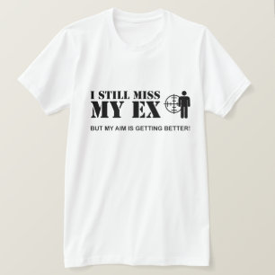 Camiseta Eu ainda falto meu ex…