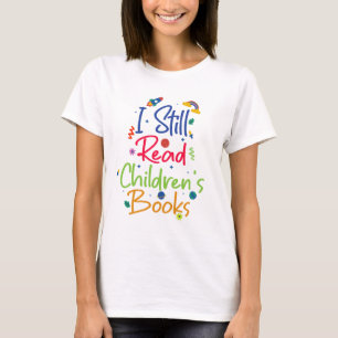 Camiseta Eu Ainda Li Livros Para Crianças