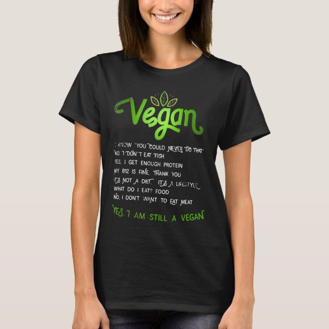 Camiseta Eu Ainda Sou Um Presente De Vaga Vegetariana Vegan (Frente)