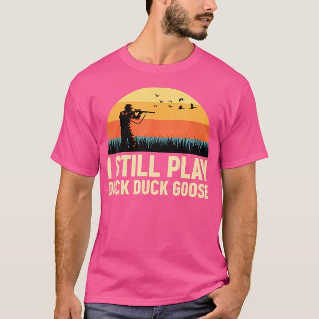 Camiseta Eu Ainda Toco Duck Duck Duck Duck Duck Duck Hunt (Frente)