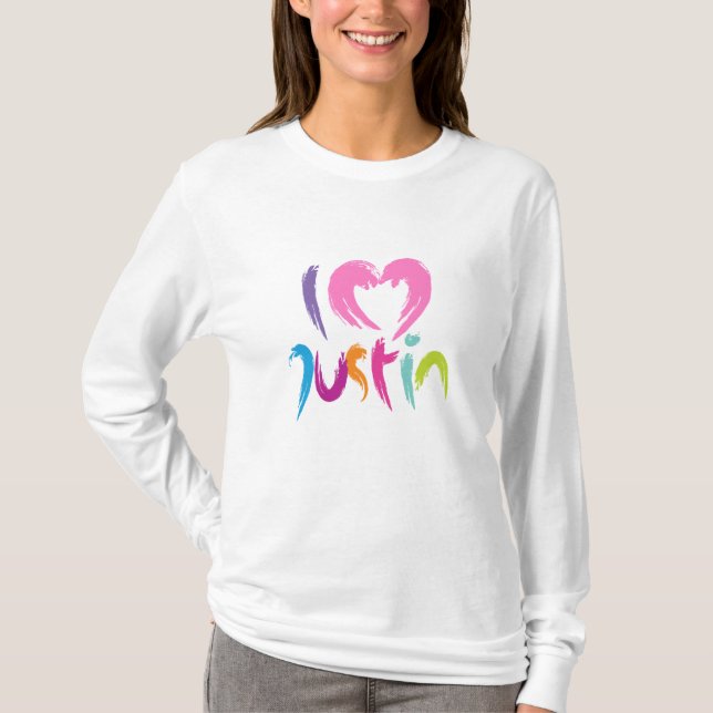 Camiseta Eu amo (Frente)