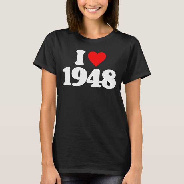 CAMISETA EU AMO 1948 (Frente)