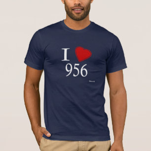 Camiseta Eu amo 956 Laredo