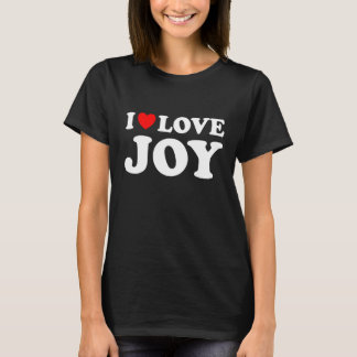 Camiseta Eu Amo A Alegria Eu Corto A Alegria