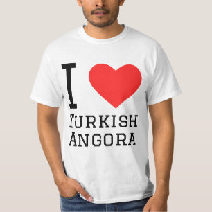 Camiseta Eu amo a angorá turca