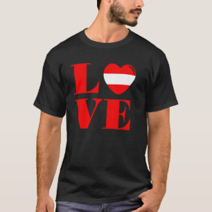 Camiseta Eu amo a Áustria