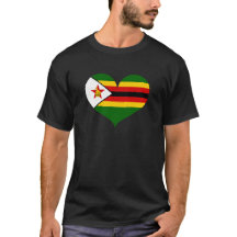 Eu Amo A Bandeira Do Zimbabué