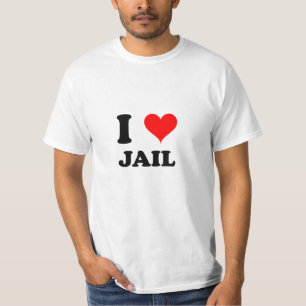 Camiseta Eu amo a cadeia