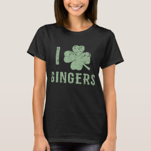 Camiseta Eu amo a camisola de alças irlandesa engraçada d