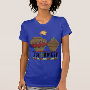 Camiseta Eu amo a cerâmica americana do sudoeste