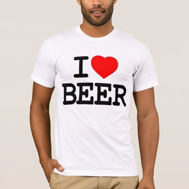 CAMISETA EU AMO A CERVEJA (Frente)