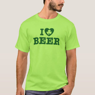 Camiseta Eu amo a cerveja