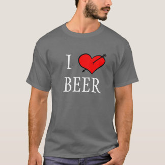 Camiseta Eu amo a cerveja