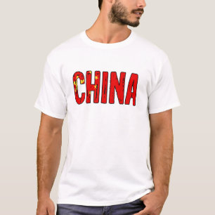Camiseta Eu amo a China