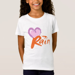 Camiseta Eu amo a chuva