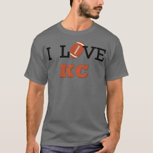 Camiseta Eu amo a cidade do Kansas