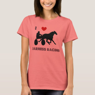 Camiseta Eu amo a competência de chicote de fios