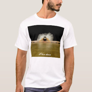 Camiseta Eu amo a dança