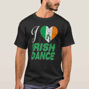 Camiseta Eu Amo A Dança Irlandesa Custa E Brisada