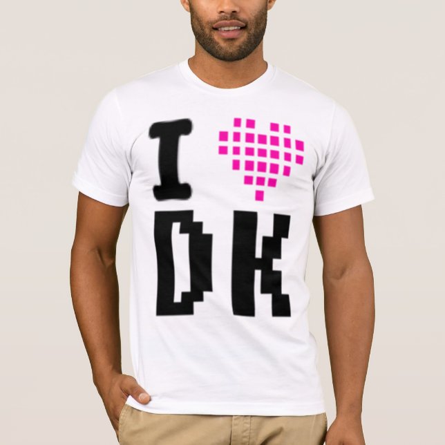 Camiseta eu amo a DK (Frente)