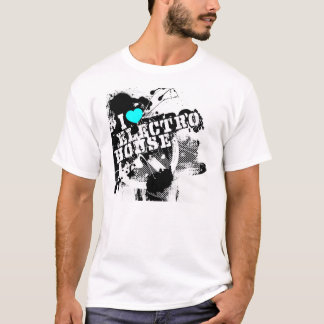 Camiseta Eu amo a electro casa