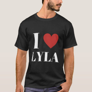 Camiseta Eu Amo A Família Lyla he