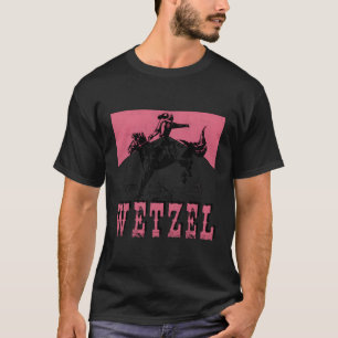 Camiseta Eu amo a família Wetzel Sobrenome Wetzel