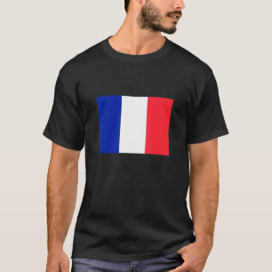Camiseta Eu Amo A França Desi Legal Gráfico de Bandeiras da