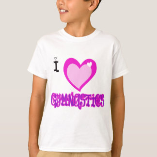 Camiseta Eu amo a GINÁSTICA