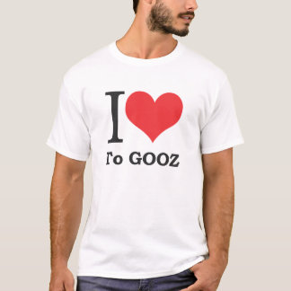 Camiseta Eu amo a Gooz