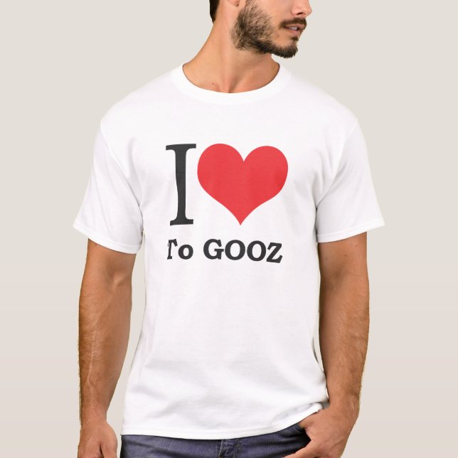 Camiseta Eu amo a Gooz (Frente)