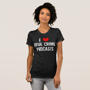 Camiseta Eu Amo A História Do Assassino Em Série Do Crime V