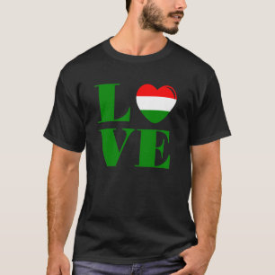Camiseta Eu amo a Hungria