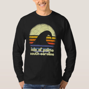 Camiseta Eu Amo A Ilha De Palms Iop Beach South Carolina Oc