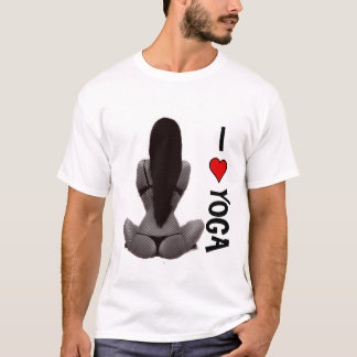 Camiseta Eu amo a ioga