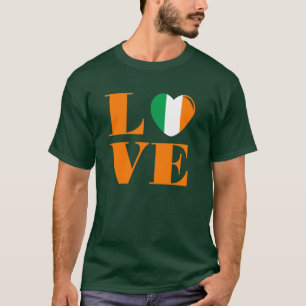 Camiseta Eu amo a Irlanda