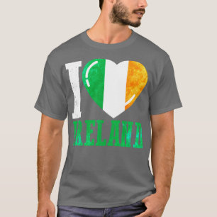 Camiseta Eu amo a Irlanda
