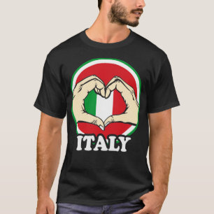Camiseta Eu amo a Itália1