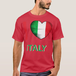 Camiseta Eu Amo A Itália Minha Casa Meu País 7