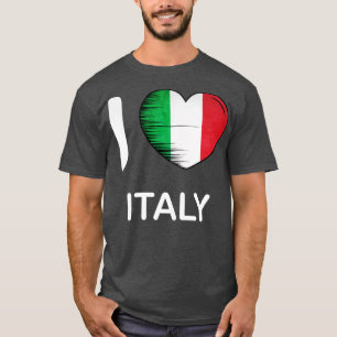 Camiseta Eu Amo A Itália Minha Casa Meu País 8
