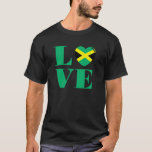 Camiseta Eu amo a Jamaica<br><div class="desc">Eu amo a Jamaica</div>