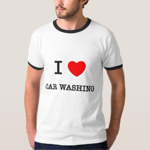 CAMISETA EU AMO A LAVAGEM DO CARRO