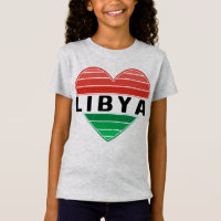 Eu amo a Líbia, coração líbio