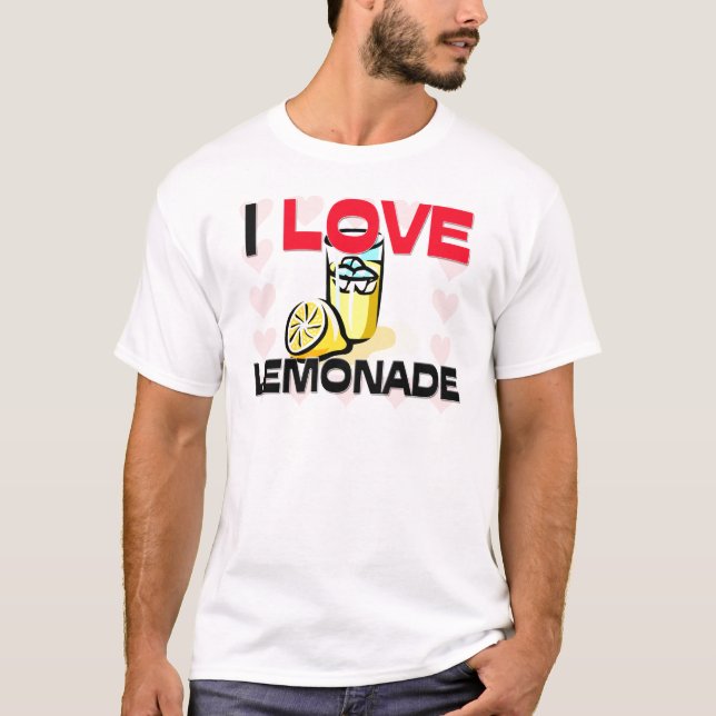 Camiseta Eu amo a limonada (Frente)