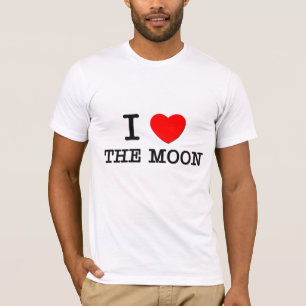 Camiseta Eu amo a lua